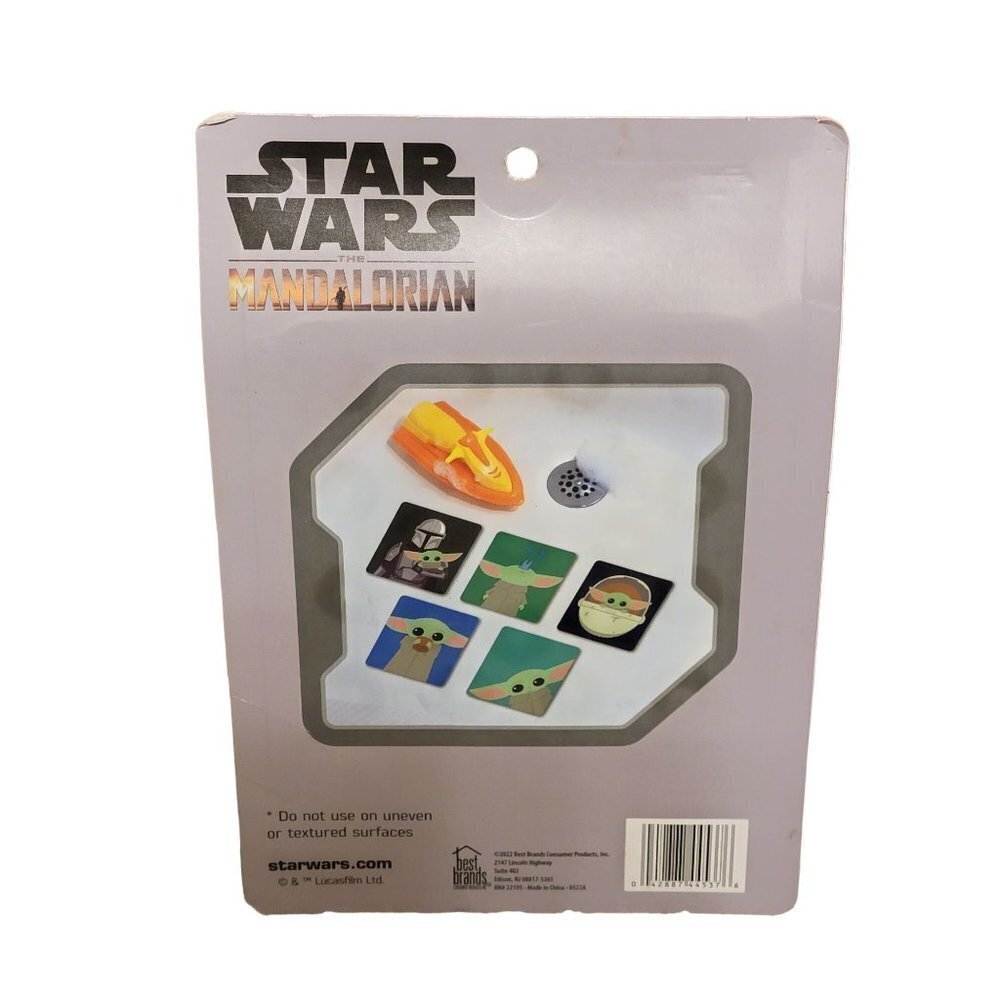 Star Wars Disney's Baby Yoda Tub Treads 5pk NWT - Picture 2 of 3